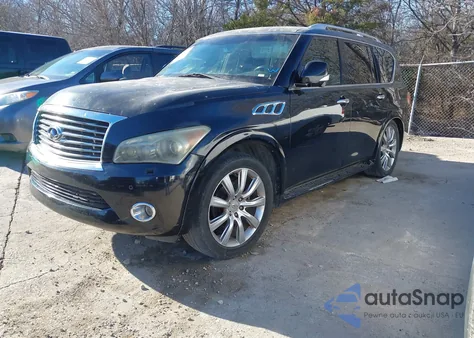 2011 Infiniti Qx56 from USA, damaged, VIN JN8AZ2NE7B9003460